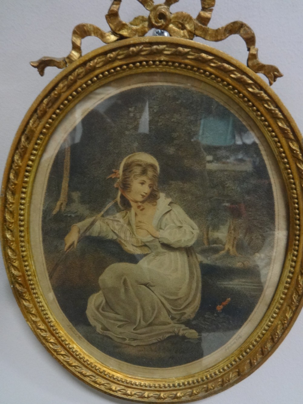 Excellent Pair Regency Coloured Etchings View IV