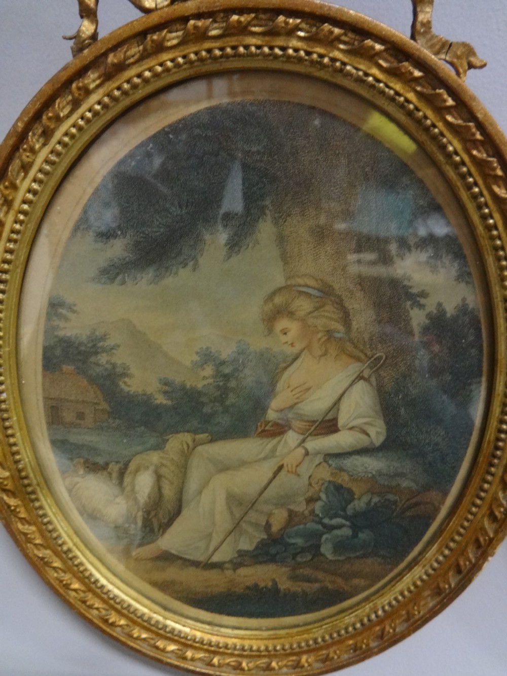 Excellent Pair Regency Coloured Etchings View V