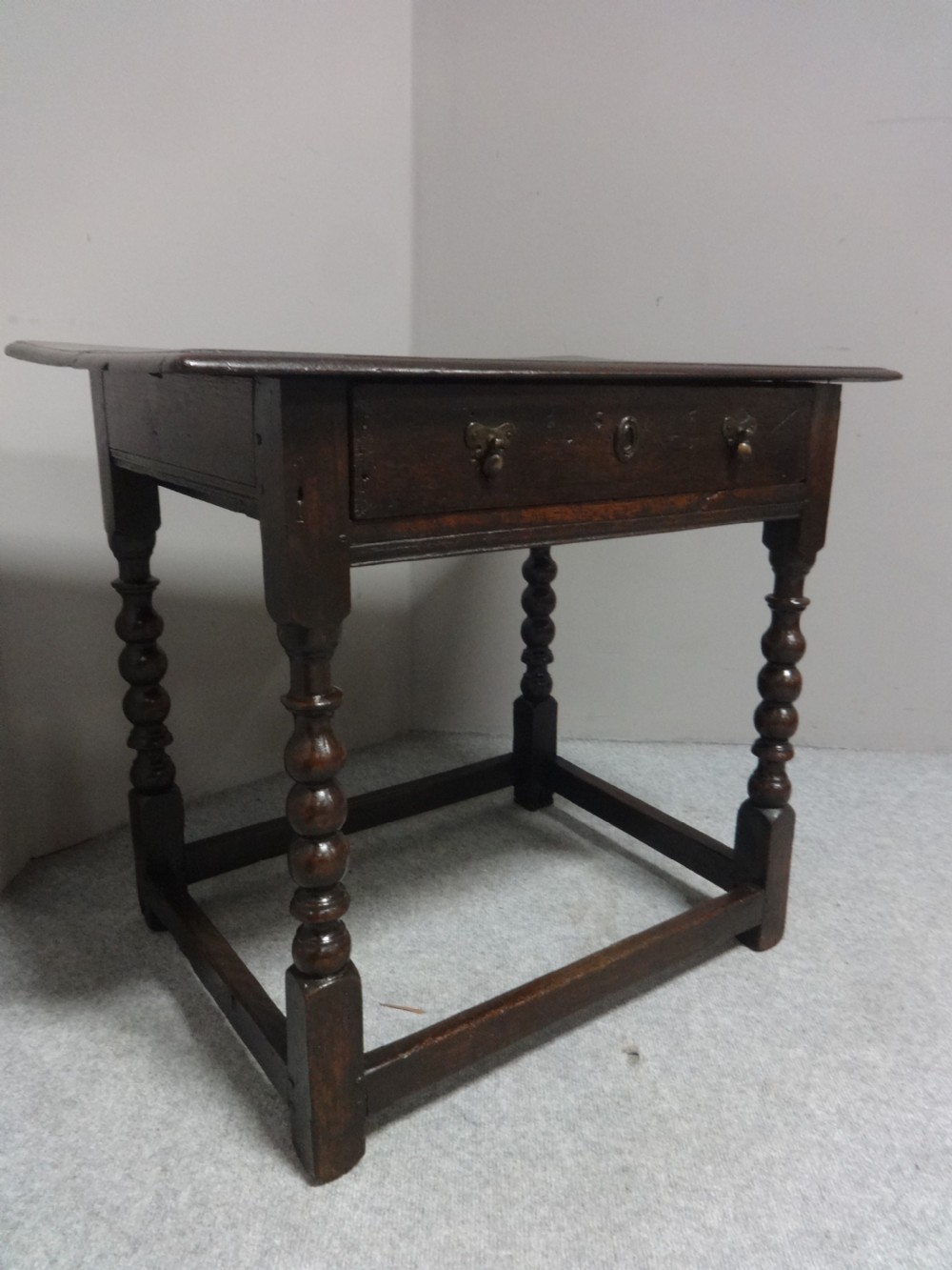 C18th Period Oak  Side table View II