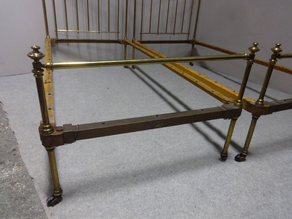 Super Pair Single Brass Beds by Heals View V