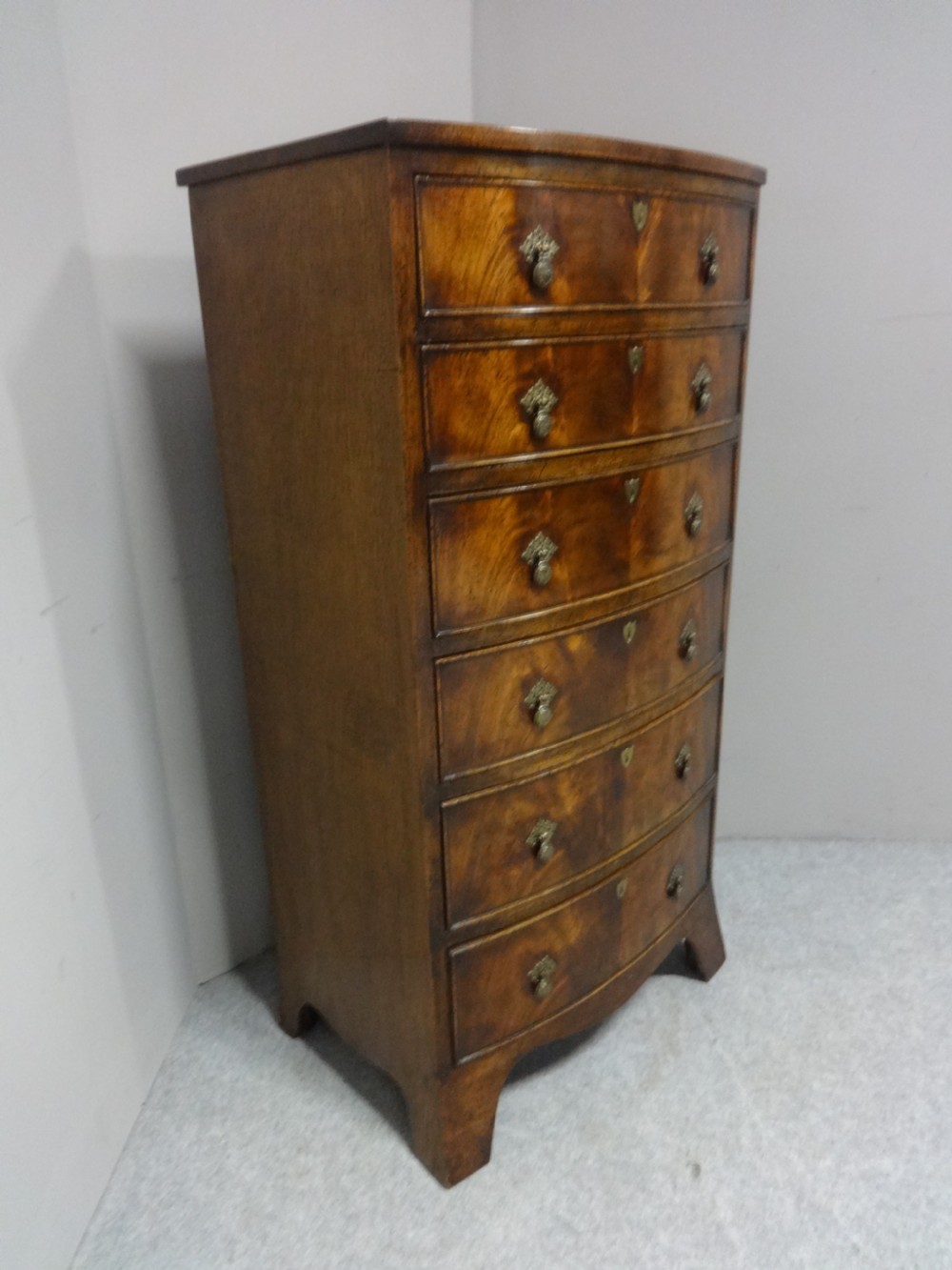 Good Quality Mahogany Tall Chest of Drawers View II