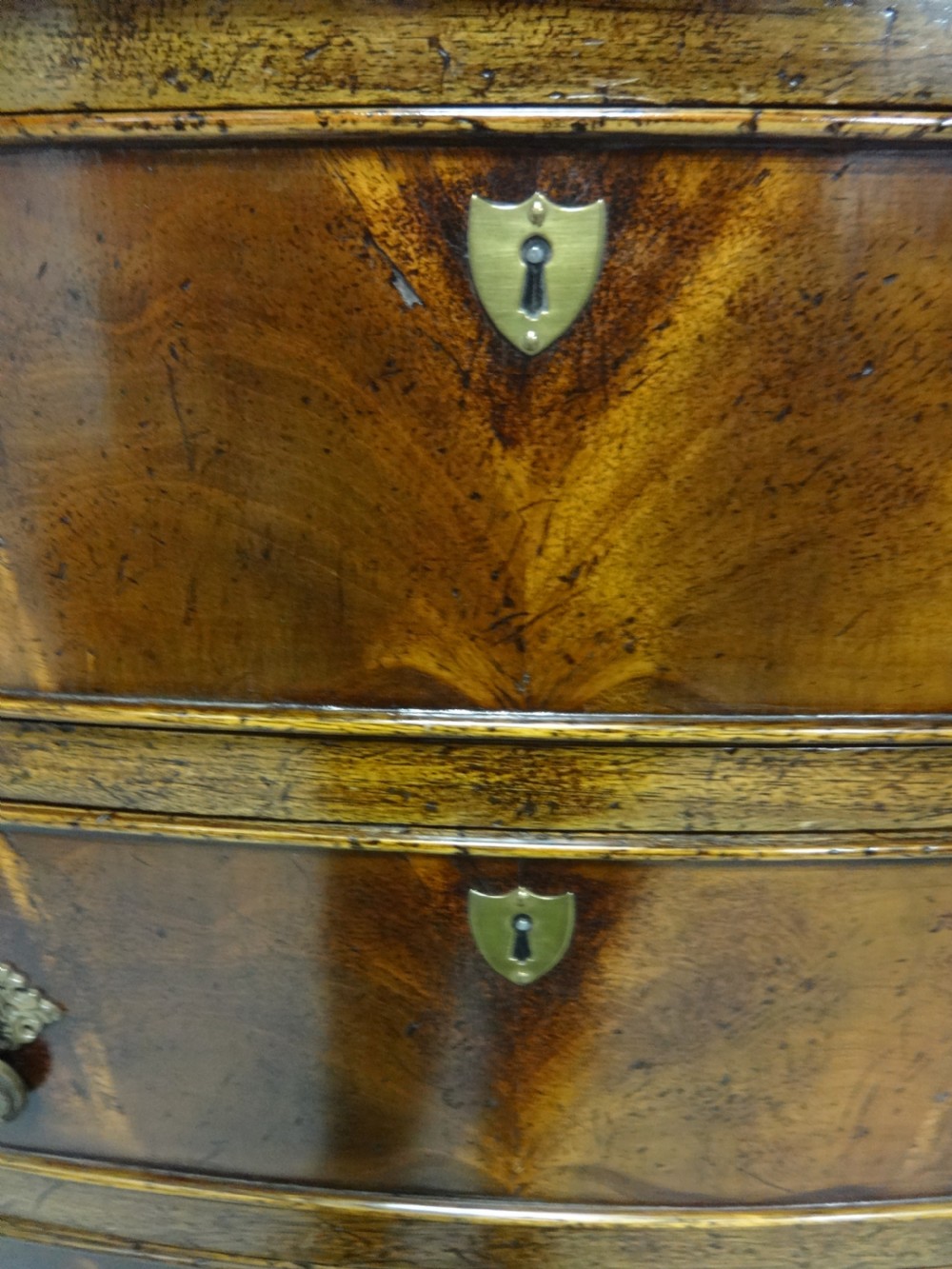 Good Quality Mahogany Tall Chest of Drawers View IV