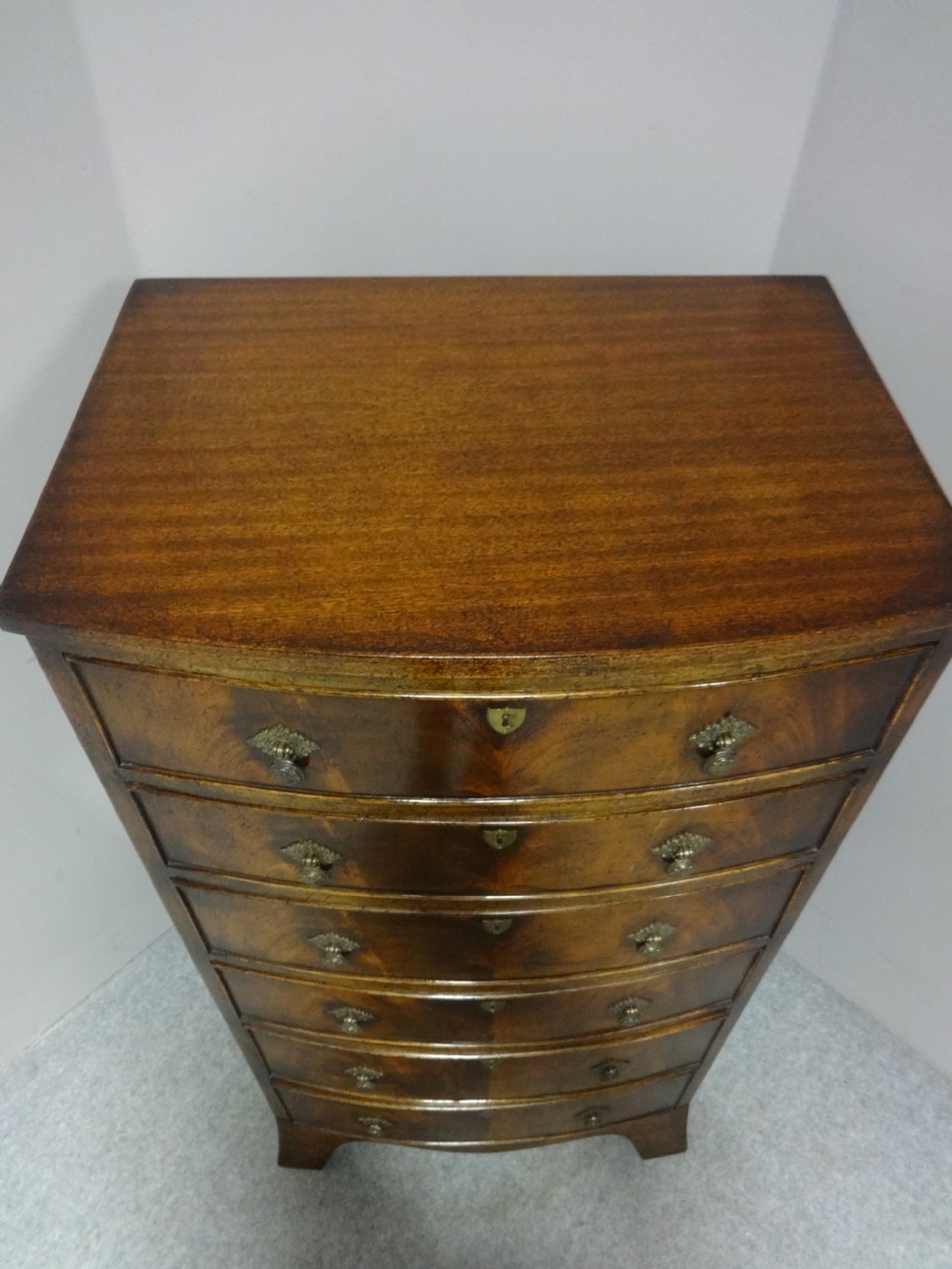 Good Quality Mahogany Tall Chest of Drawers View VI