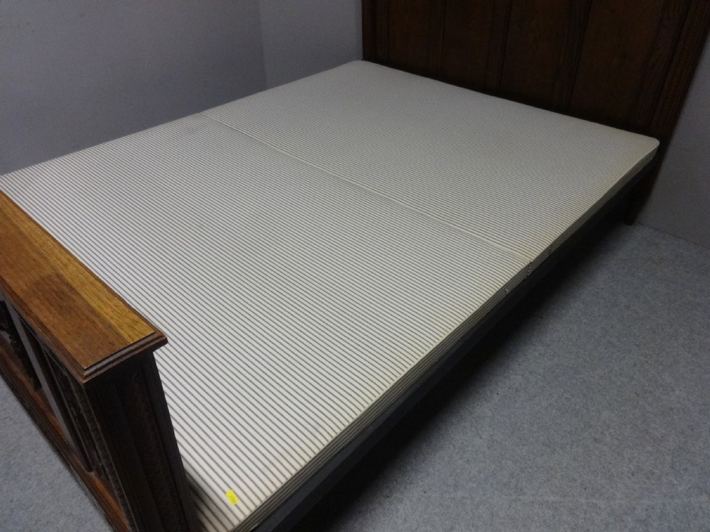 King Size French Oak Bed View VIII