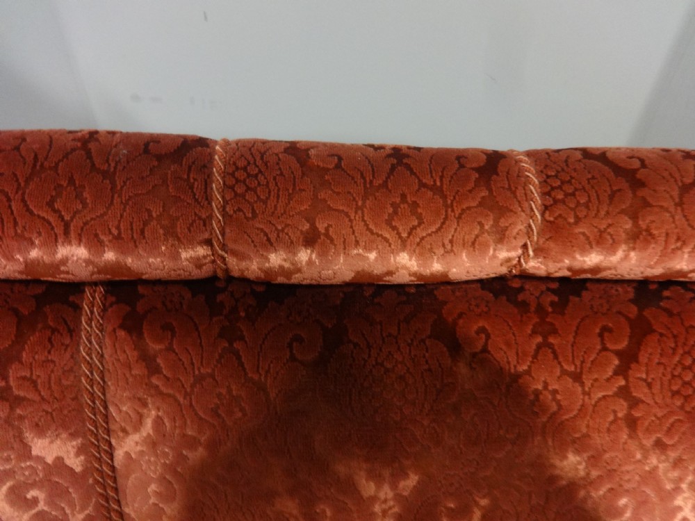 Superb Walnut Two Seater Sofa View V