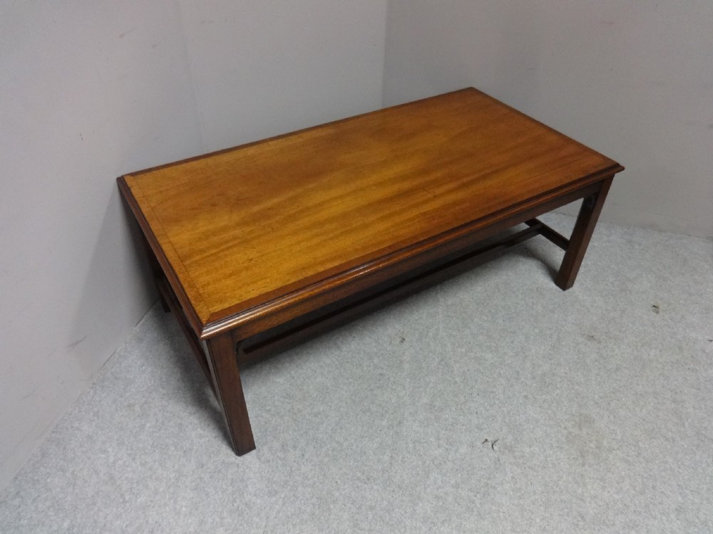 Very Good Mahogany Coffee Table