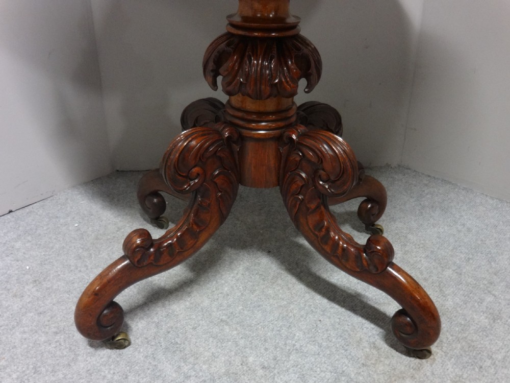 Excellent Quality Mahogany Pedestal Table View II