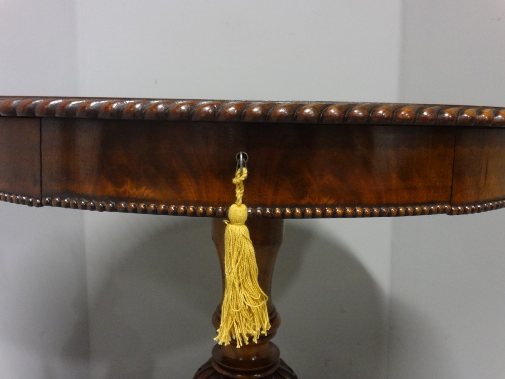 Excellent Quality Mahogany Pedestal Table View IV