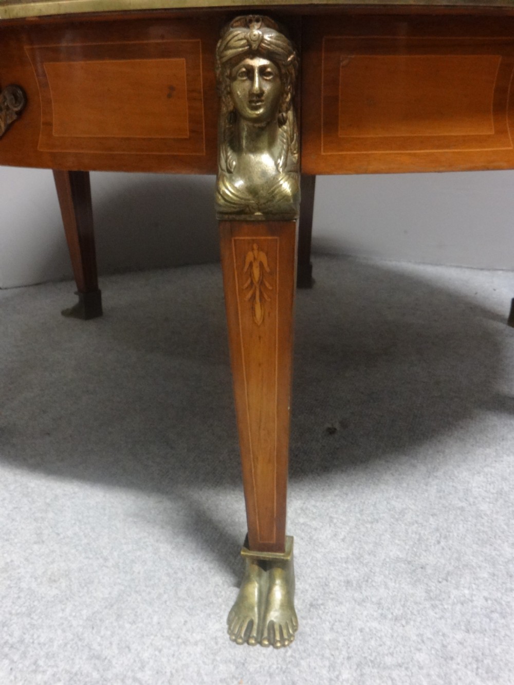 Very Pretty French Inlaid Coffee Table View II