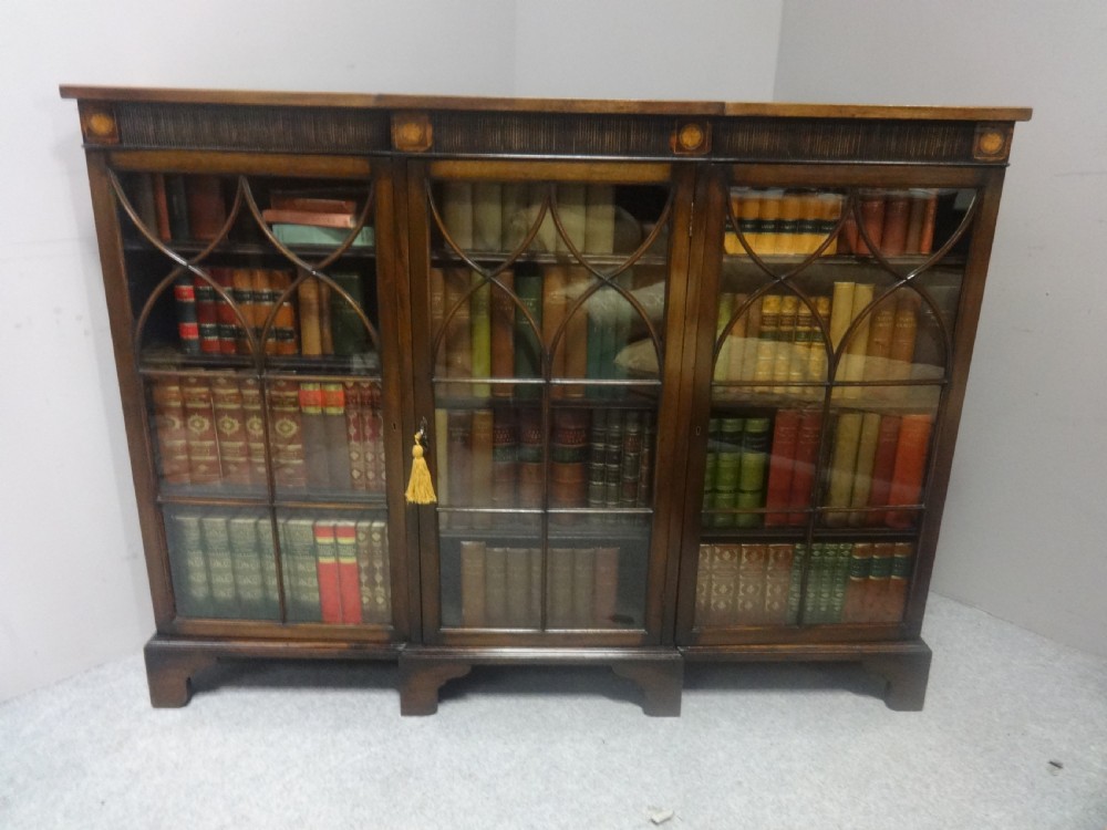 Very Good Three Door Bookcase 