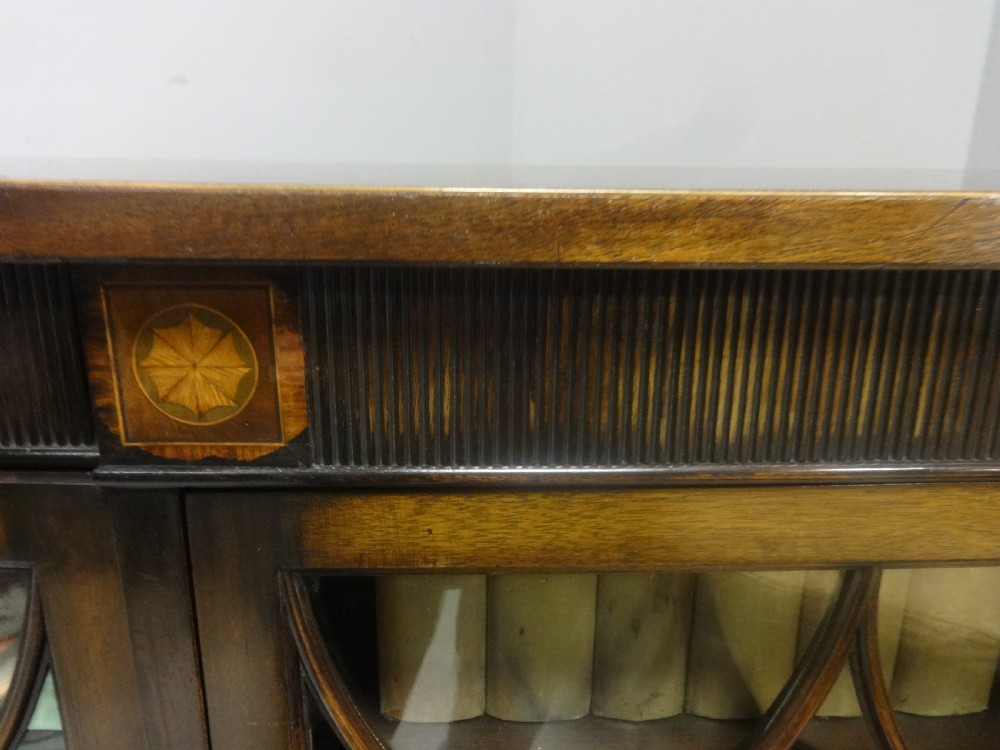 Very Good Three Door Bookcase  View III