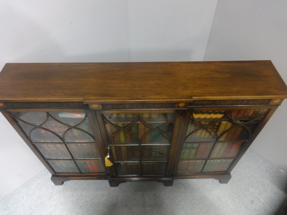 Very Good Three Door Bookcase  View VII