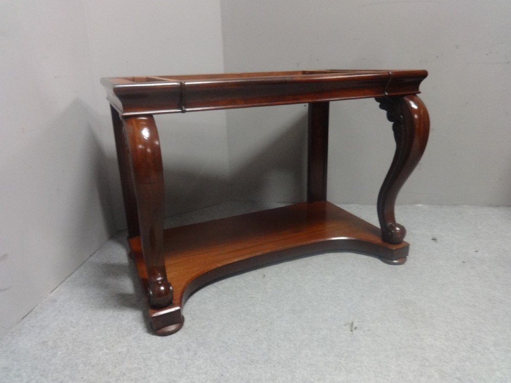 Fabulous  Mahogany Console Table View III