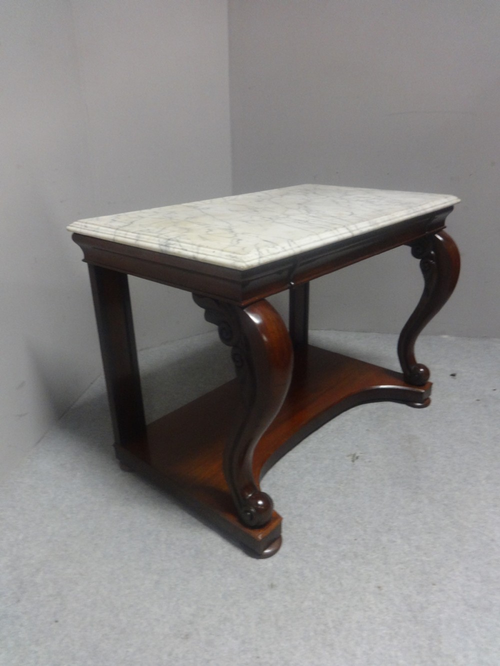 Fabulous  Mahogany Console Table View V