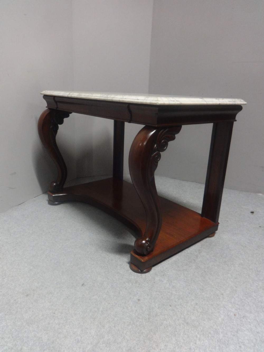 Fabulous  Mahogany Console Table View VI