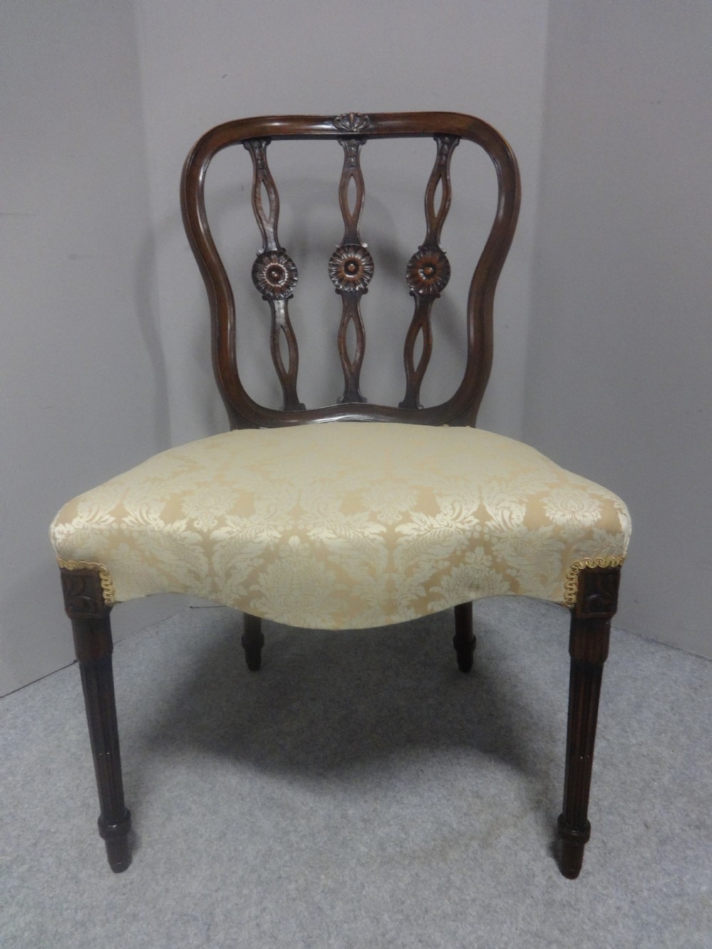 Set Eight Adams Mahogany Dining Chairs View III