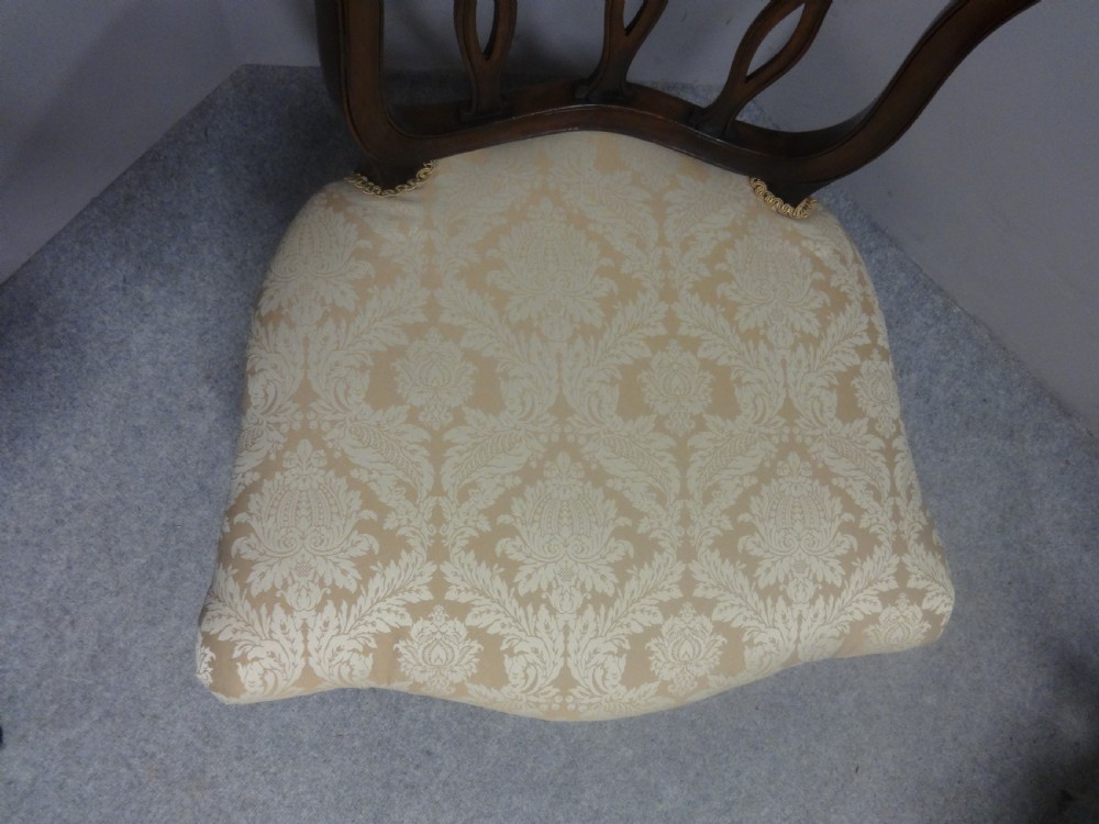 Set Eight Adams Mahogany Dining Chairs View IX