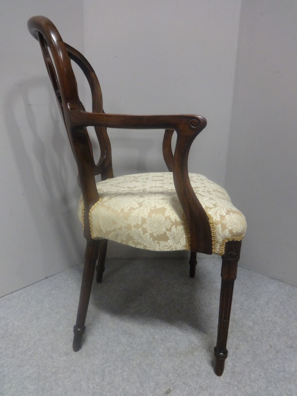 Set Eight Adams Mahogany Dining Chairs View XIII