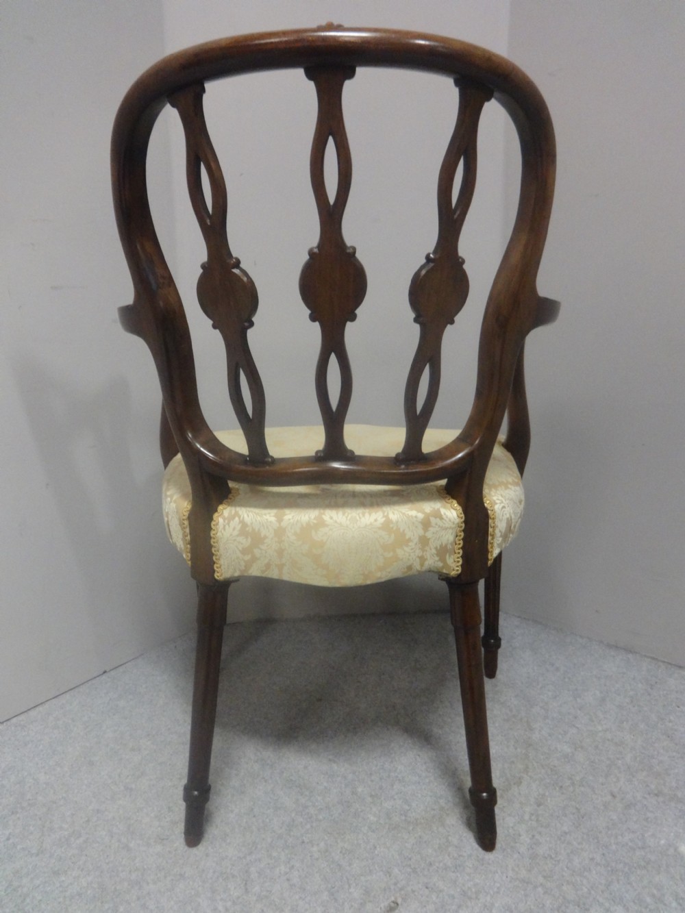 Set Eight Adams Mahogany Dining Chairs View XIV