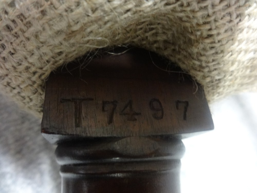 Set Eight Adams Mahogany Dining Chairs View XVII