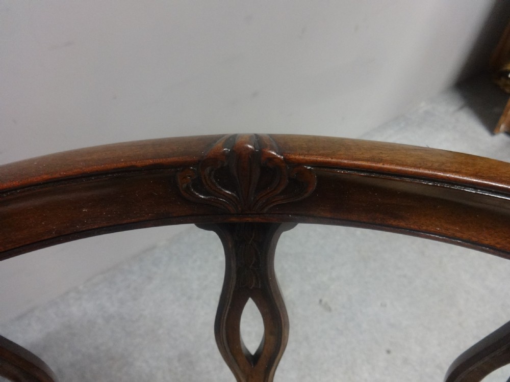 Set Eight Adams Mahogany Dining Chairs View XVIII