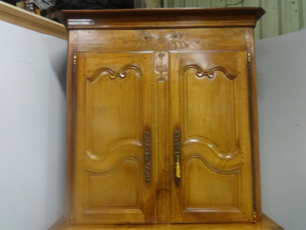 Fabulous French Provincial Fruitwood Cupboard View VII