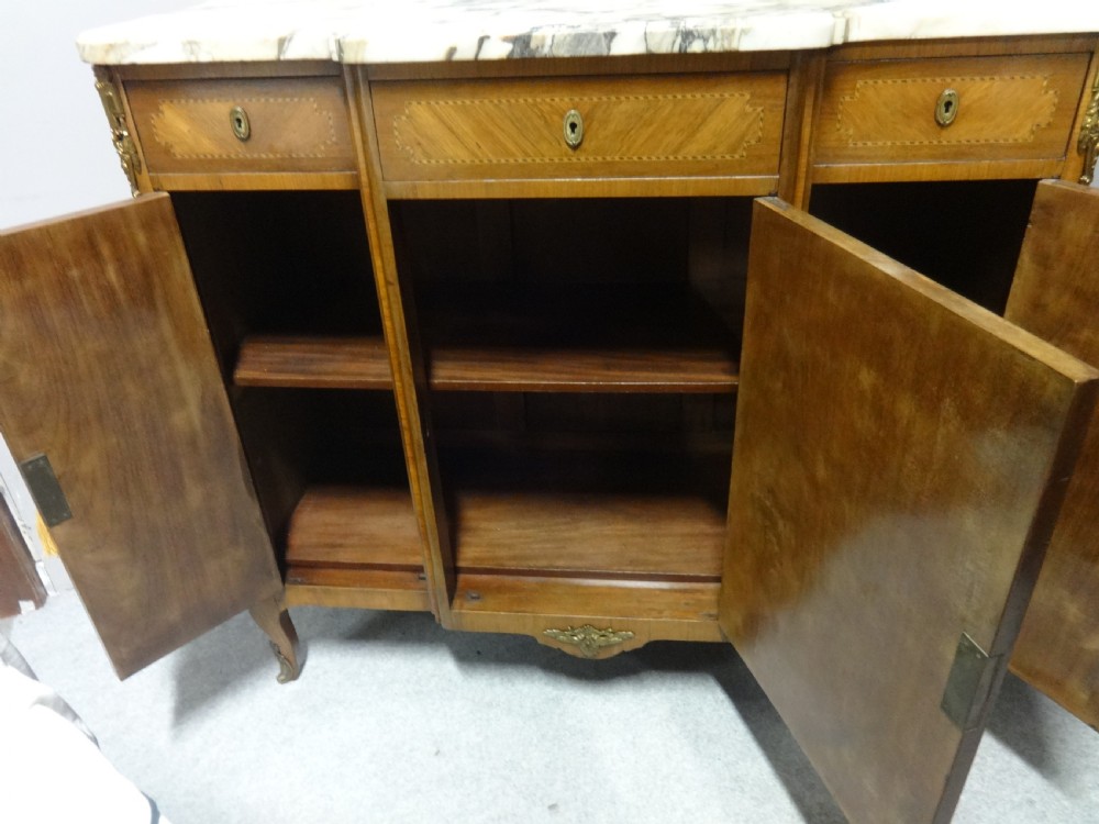 Excellent French Breakfront Sidecabinet View VIII