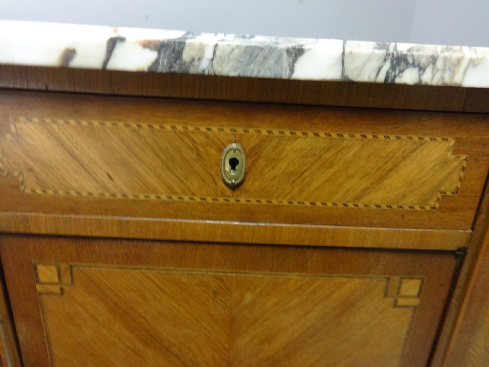 Excellent French Breakfront Sidecabinet View IX