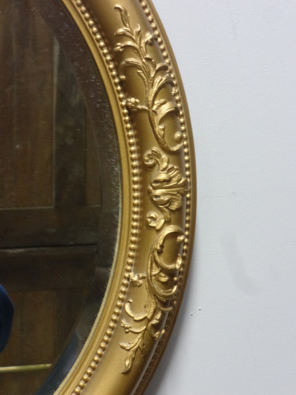 Good Round Gilt Mirror View IV