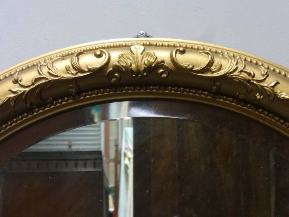 Good Round Gilt Mirror View V