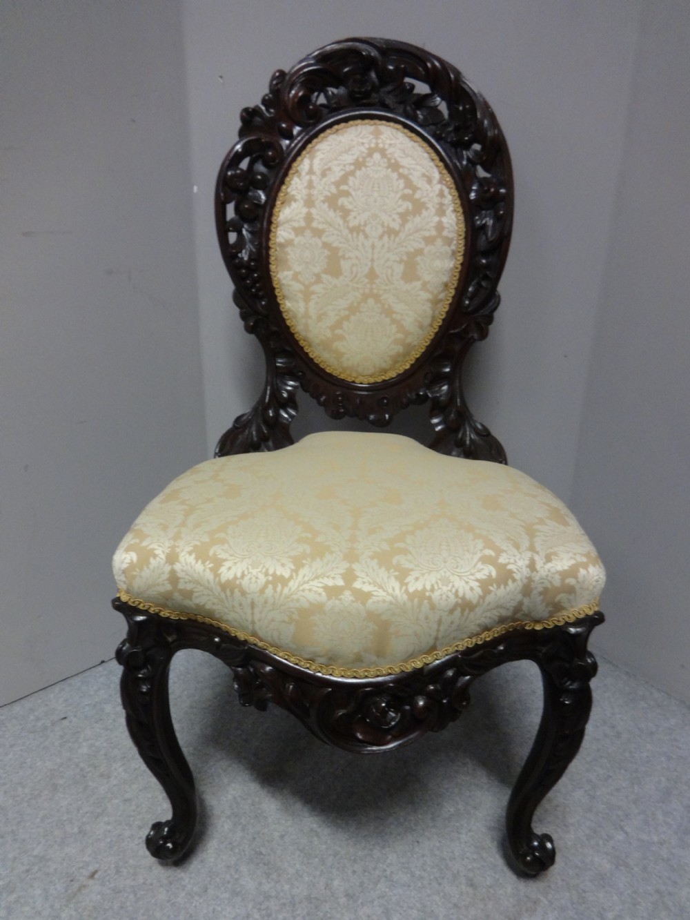 Outstanding Pair Chairs by G Horrix, Gravenhage View II