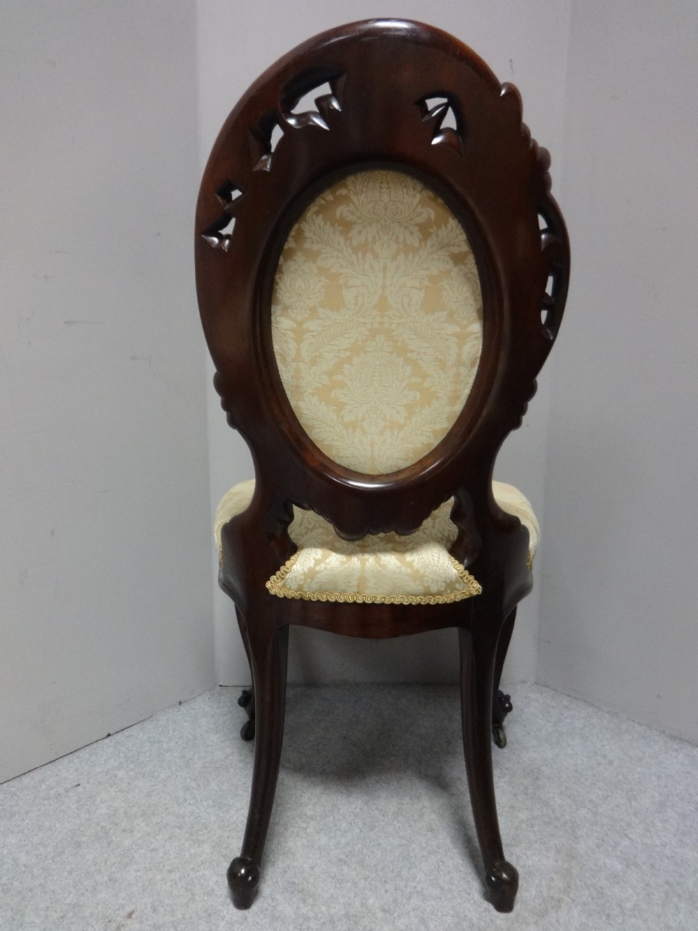 Outstanding Pair Chairs by G Horrix, Gravenhage View IV