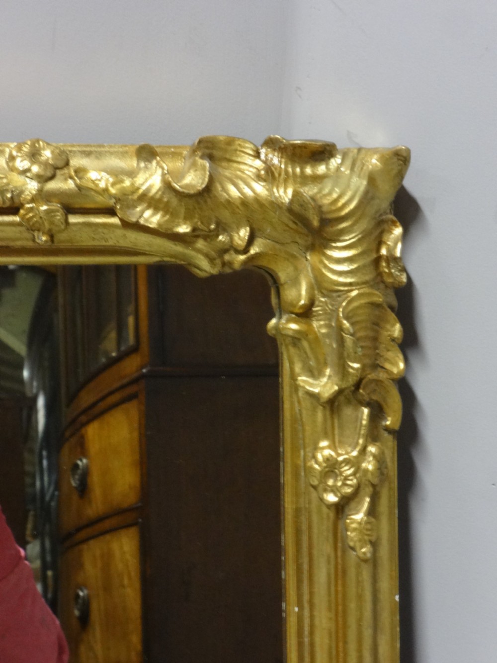 Very Good Edwardian Gilt Mirror View II