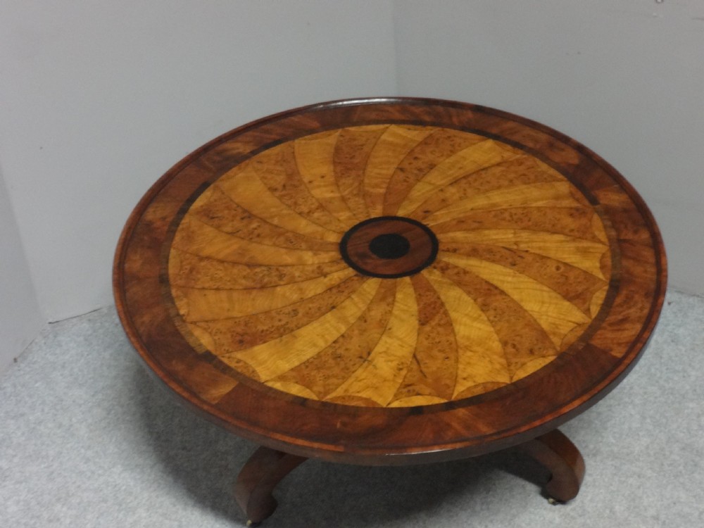 C1820 Burr Elm Coffee Table