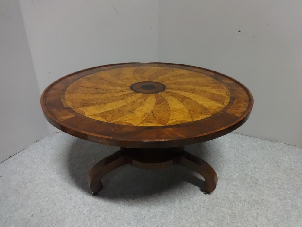C1820 Burr Elm Coffee Table View II