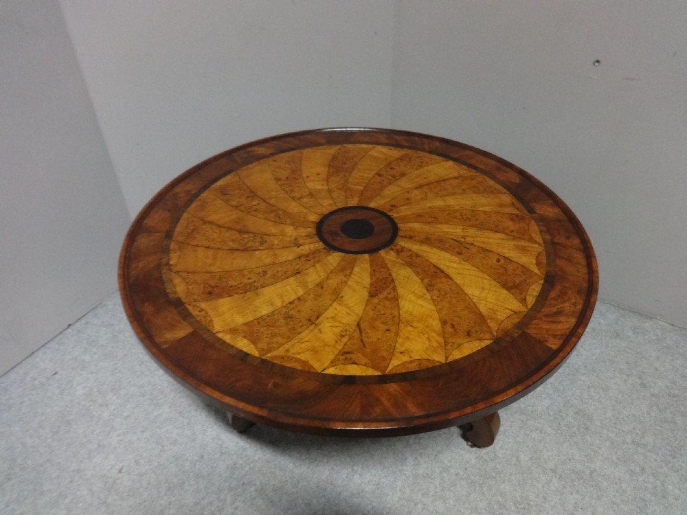 C1820 Burr Elm Coffee Table View VI