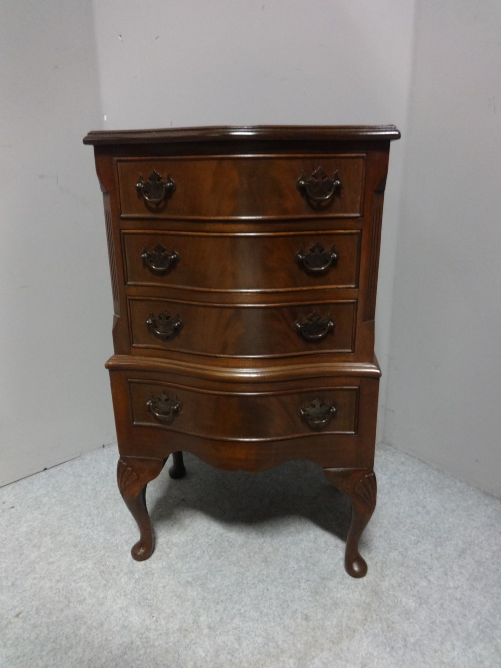 Good Mahogany Chest on Chest of Drawers View II