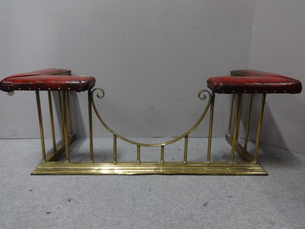 Excellent Quality Victorian Brass Club Fender