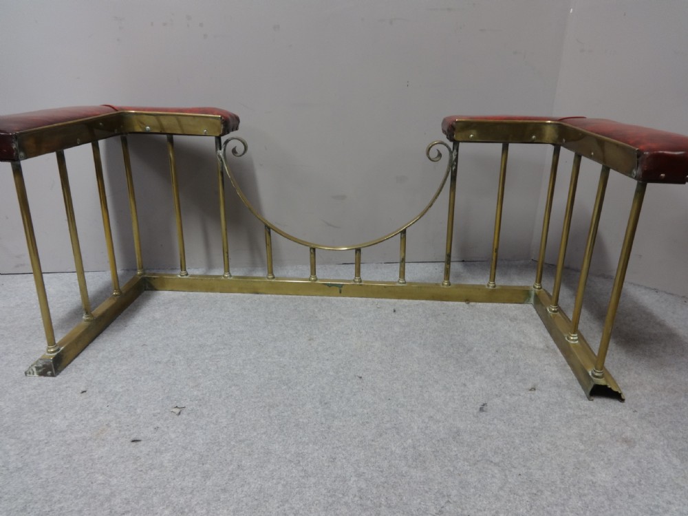 Excellent Quality Victorian Brass Club Fender View IV