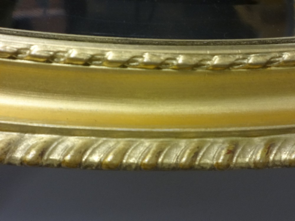 Very Good English Victorian Gilt Wall Mirror View IV