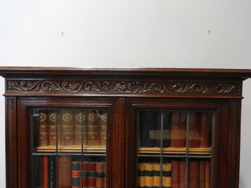 Top Quality Oak Adjustable Bookcase View IV