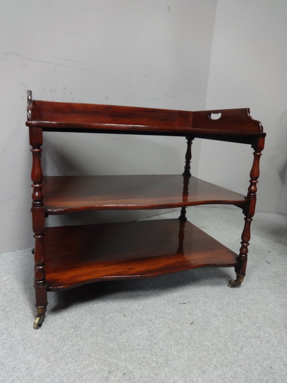 Good Georgian Mahogany Trolley View VI