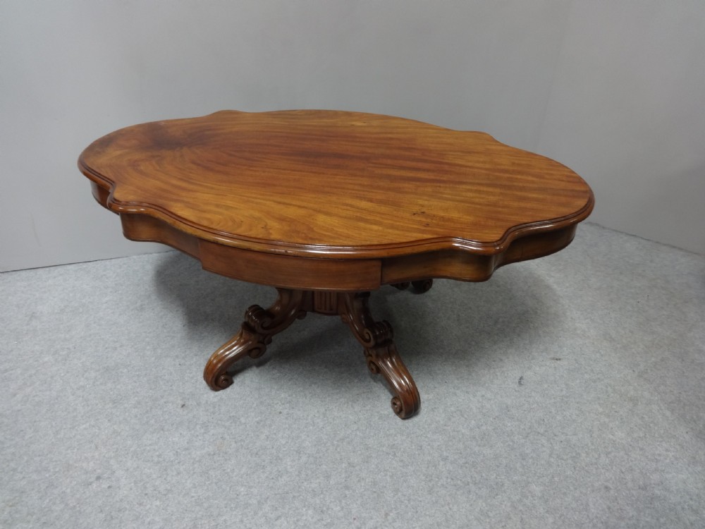Very Good French Mahogany Coffee Table