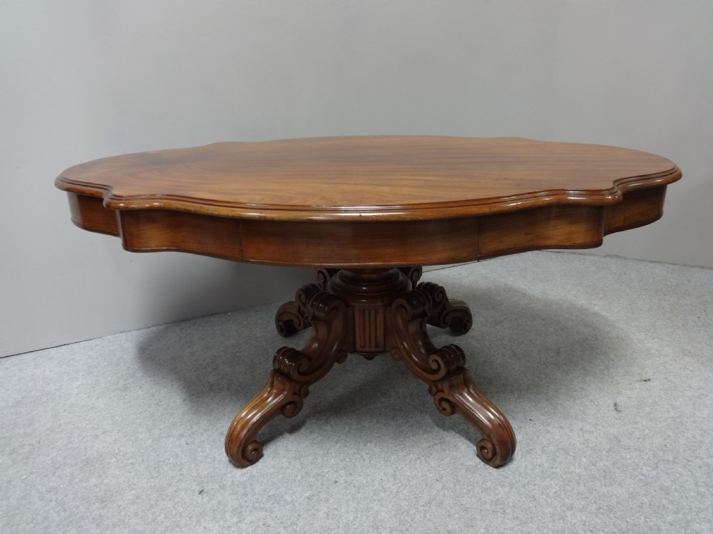 Very Good French Mahogany Coffee Table View II
