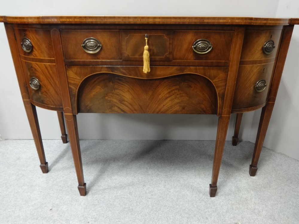 Superb George 3rd Inlaid Sideboard