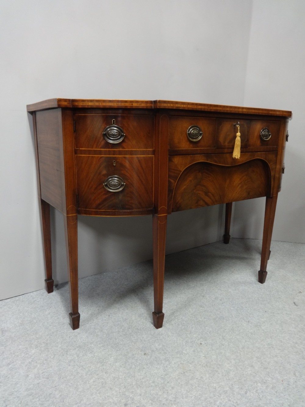 Superb George 3rd Inlaid Sideboard View II