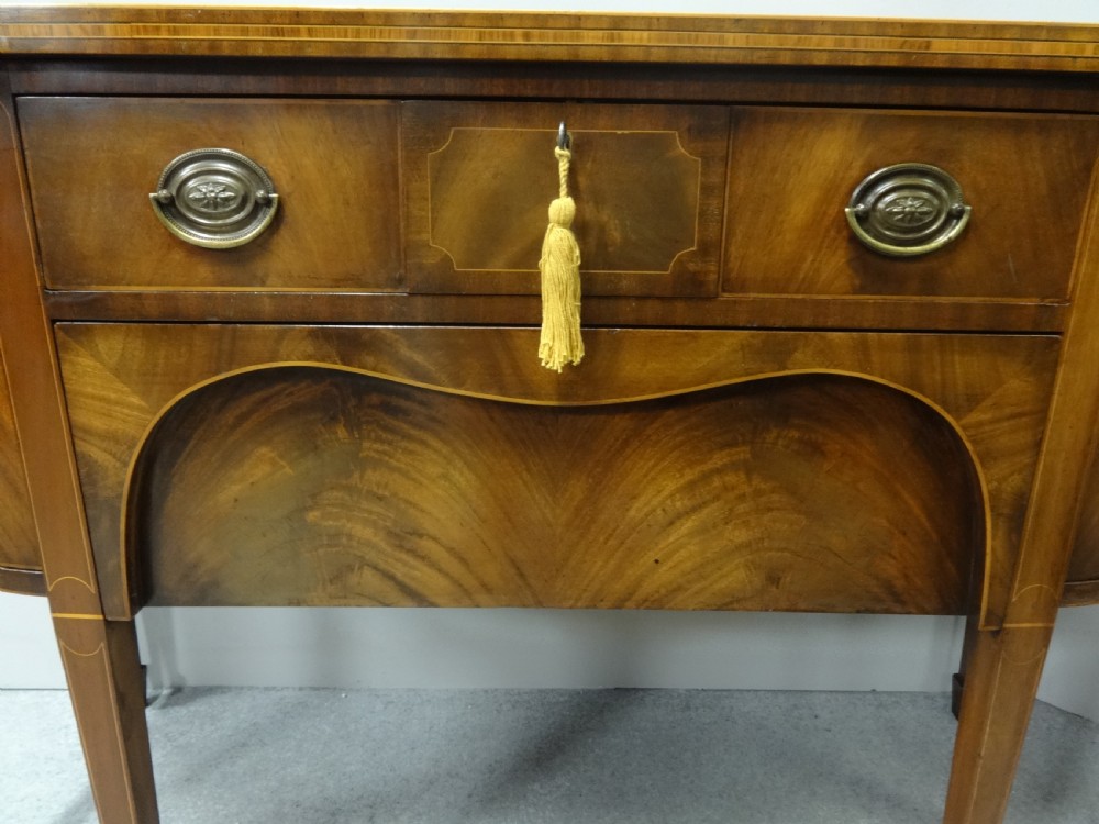Superb George 3rd Inlaid Sideboard View III
