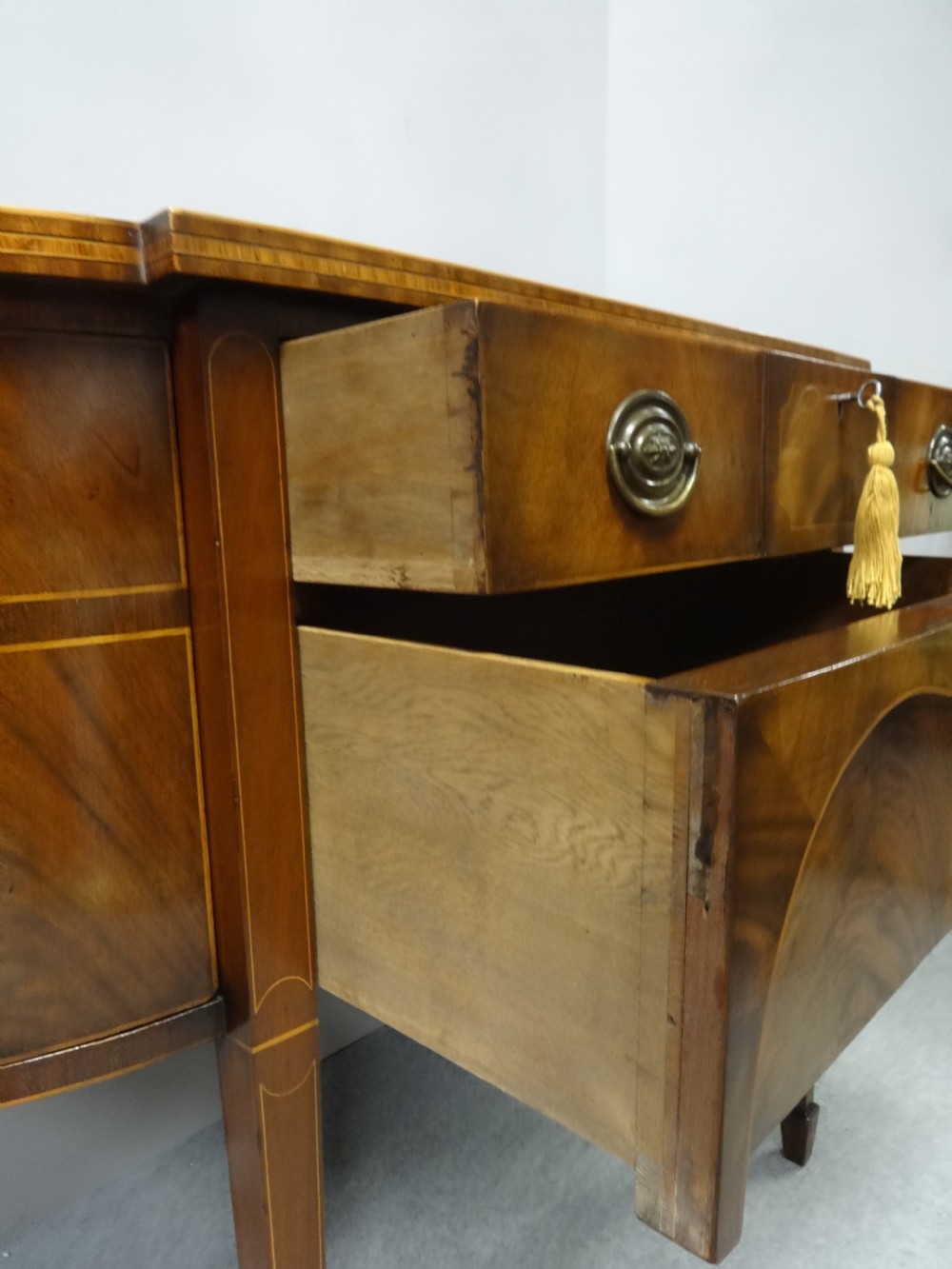 Superb George 3rd Inlaid Sideboard View V