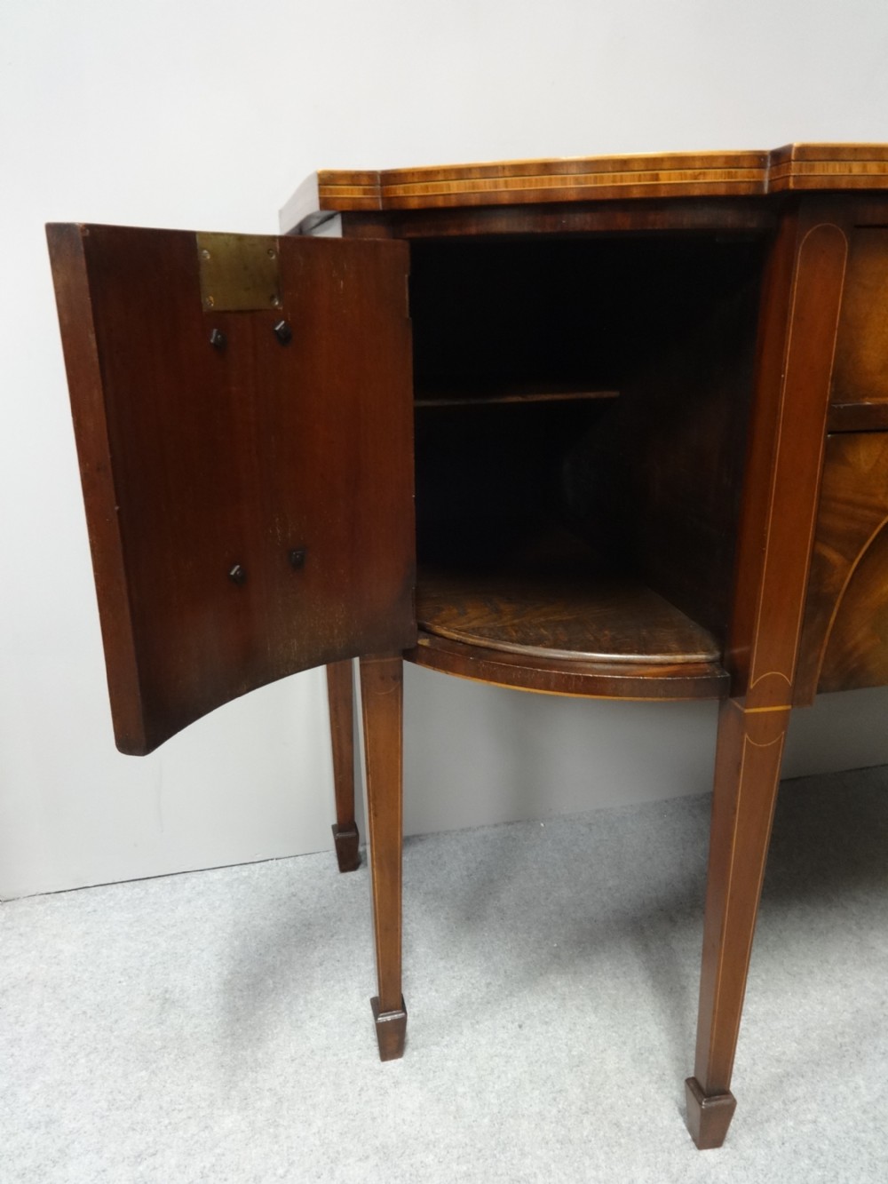 Superb George 3rd Inlaid Sideboard View VI