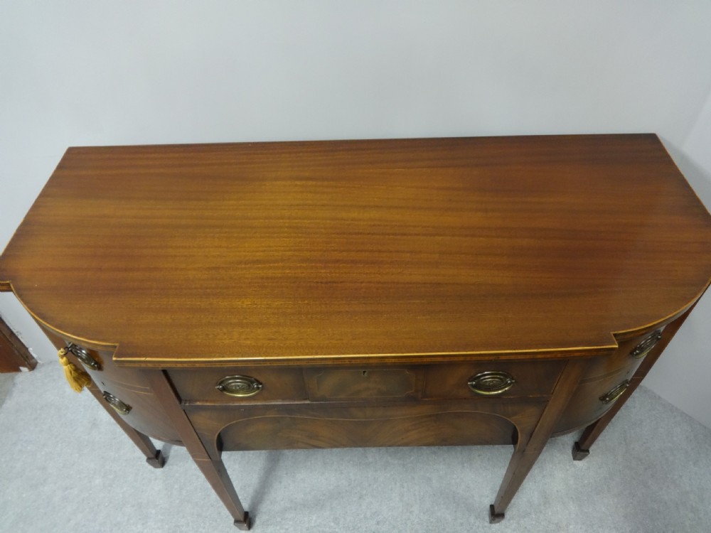 Superb George 3rd Inlaid Sideboard View VII